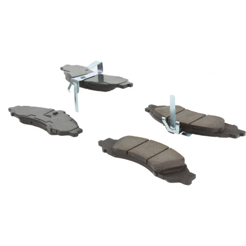 Posi Quiet Ceramic Brake Pads with Shims and Hardware for 2004 Pontiac (GTO) 105.10430