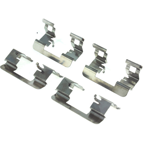 Posi Quiet Ceramic Brake Pads with Shims and Hardware for 2005-2008 Chevrolet/GMC/Cadillac (Silverado 1500, Sierra 1500, Escalade, Tahoe)