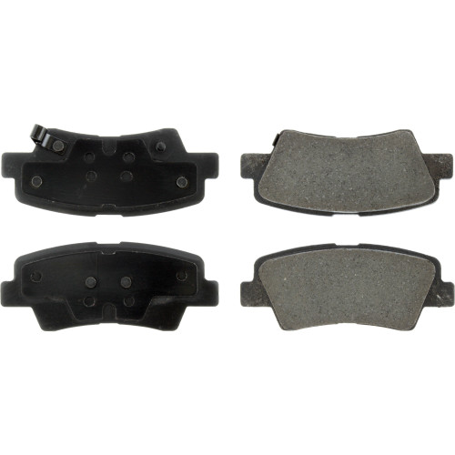 Posi Quiet Ceramic Brake Pads with Shims and Hardware for 2007-2013 Kia/Hyundai (Amanti, Sonata, Azera, Soul) 105.13130