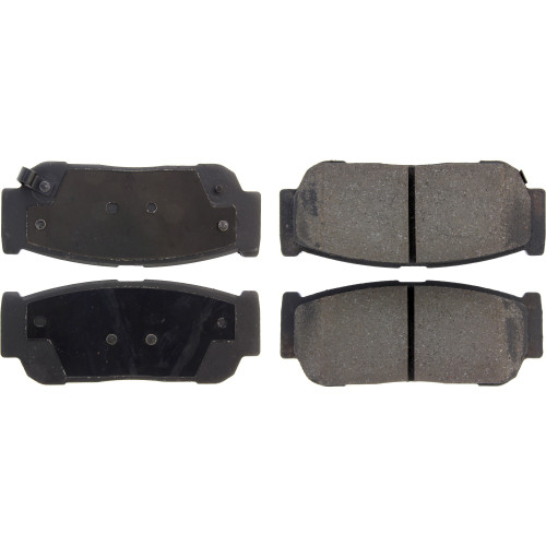 Posi Quiet Ceramic Brake Pads with Shims and Hardware for 2003-2009 Kia (Sorento) 105.09540