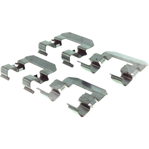 Posi Quiet Ceramic Brake Pads with Shims and Hardware for 2004-2006 Hyundai/Kia (XG350, Amanti) 105.10130