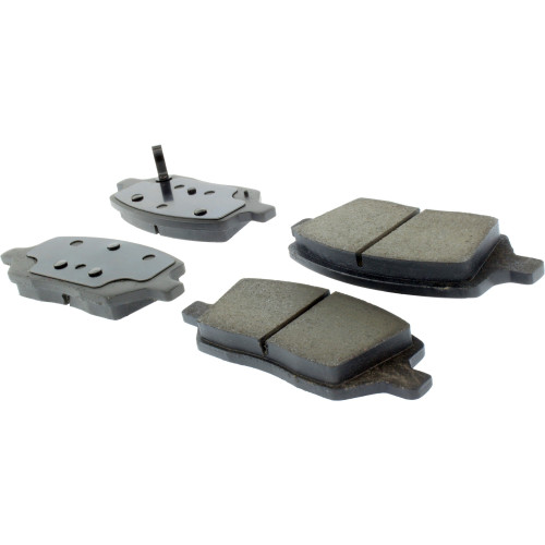 Posi Quiet Ceramic Brake Pads with Shims and Hardware for 2005-2017 Buick/Chevrolet/Pontiac (Terraza, Uplander, Montana, MV-1) 105.10930