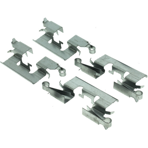 Posi Quiet Ceramic Brake Pads with Shims and Hardware for 2007-2015 Mazda/Ford/Lincoln (CX-7, Edge, MKX, CX-9) 105.12590