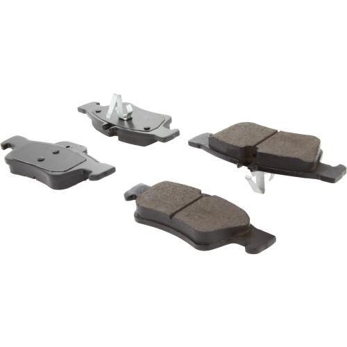 Posi Quiet Ceramic Brake Pads with Shims and Hardware for 2003-2018 Mercedes-Benz (CL500, E320, E500, S430) 105.09860