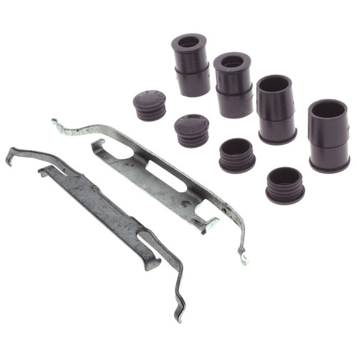 Posi Quiet Ceramic Brake Pads with Shims and Hardware for 2005-2017 Mercedes-Benz (G55 AMG, ML500, ML350, E500) 105.11230