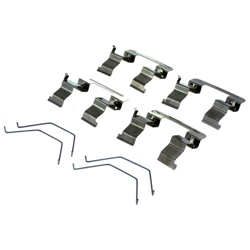 Posi Quiet Ceramic Brake Pads with Shims and Hardware for 2003-2005 Mazda (6) 105.09570