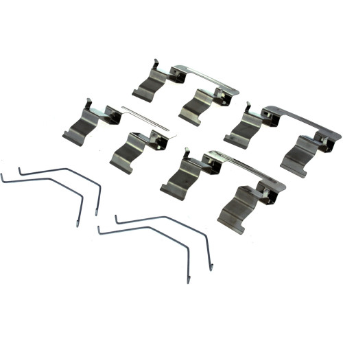 Posi Quiet Ceramic Brake Pads with Shims and Hardware for 2003-2005 Mazda (6) 105.09570