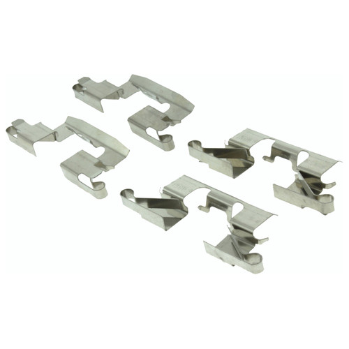 Posi Quiet Ceramic Brake Pads with Shims and Hardware for 2004-2012 Nissan (Pathfinder) 105.11010