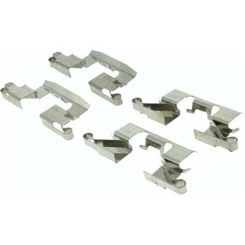 Posi Quiet Ceramic Brake Pads with Shims and Hardware for 2004-2012 Nissan (Pathfinder) 105.11010