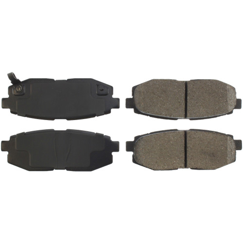 Posi Quiet Ceramic Brake Pads with Shims and Hardware for 2006-2025 Subaru/Scion/Toyota (B9 Tribeca, Tribeca, Legacy, Outback) 105.11240