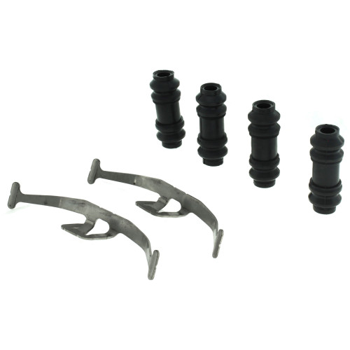 Posi Quiet Ceramic Brake Pads with Shims and Hardware for 2008-2018 Audi (A5 Quattro, S5, A4, A4 Quattro) 105.13220
