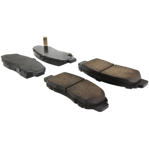 Posi Quiet Ceramic Brake Pads with Shims and Hardware for 2003-2011 Honda/Acura (Accord, Civic, CSX) 105.09590