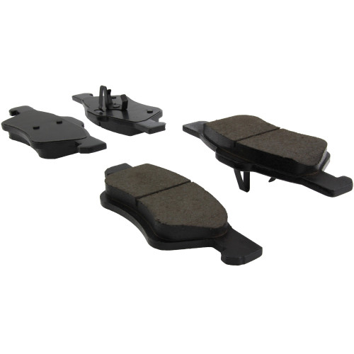 Posi Quiet Ceramic Brake Pads with Shims and Hardware for 2009-2012 Ford/Mercury (Escape, Mariner) 105.10473