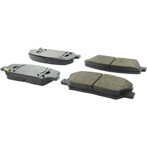 Posi Quiet Ceramic Brake Pads with Shims and Hardware for 2010-2016 Hyundai/Kia (Genesis Coupe, Optima) 105.14130