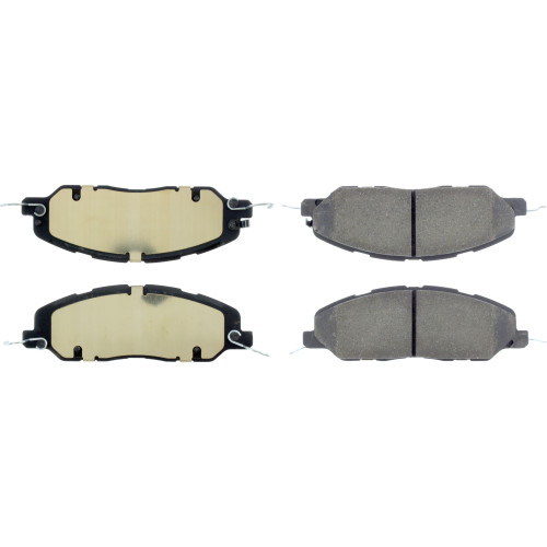 Posi Quiet Ceramic Brake Pads with Shims and Hardware for 2011-2014 Ford (Mustang) 105.14630