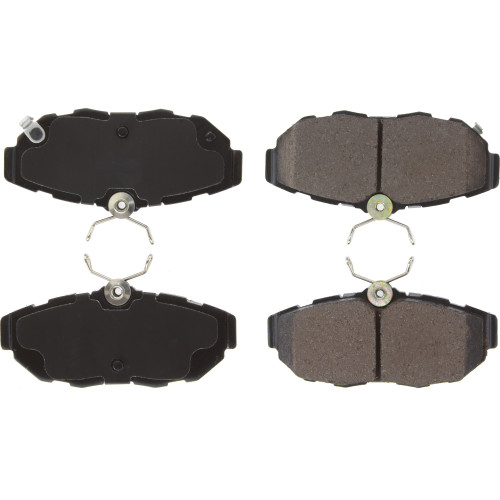 Posi Quiet Ceramic Brake Pads with Shims and Hardware for 2011-2014 Ford (Mustang) 105.14650