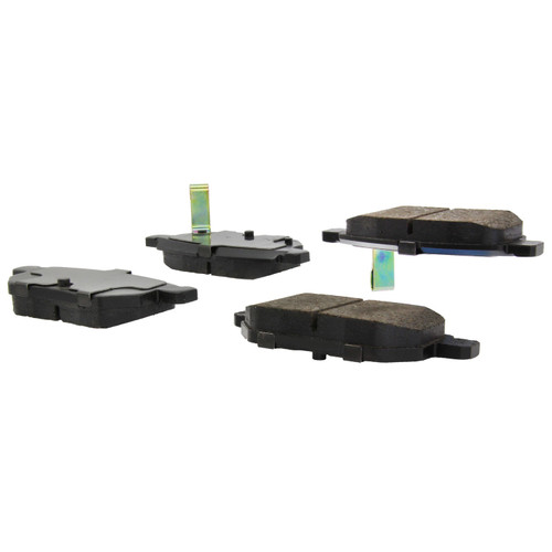 Posi Quiet Ceramic Brake Pads with Shims and Hardware for 2008-2018 Scion/Toyota/Pontiac (xB, Matrix, Vibe, tC) 105.13540