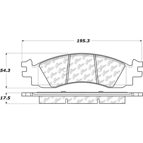 Posi Quiet Ceramic Brake Pads with Shims and Hardware for 2006-2012 Ford/Mercury (Explorer, Mountaineer, Explorer Sport Trac, Taurus)