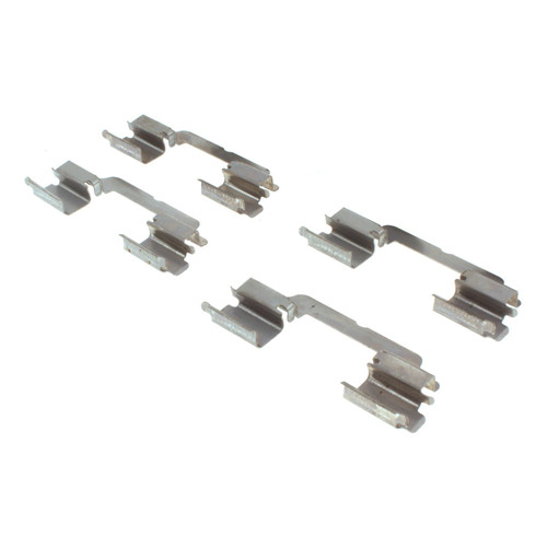 Posi Quiet Ceramic Brake Pads with Shims and Hardware for 2008-2016 Mercedes-Benz (C300, C280, C250, SLK250) 105.13400