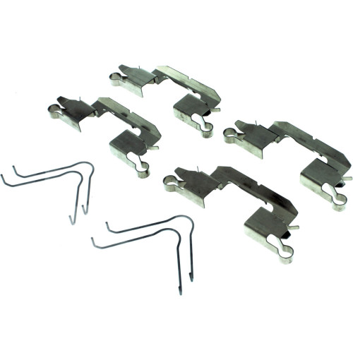 Posi Quiet Ceramic Brake Pads with Shims and Hardware for 2012-2019 Nissan (Versa, March, Tiida, Versa Note) 105.15920