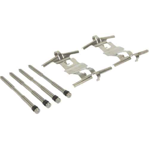 Posi Quiet Ceramic Brake Pads with Shims and Hardware for 2013-2023 Mercedes-Benz (SL550, S550, SL400, S550e) 105.16880