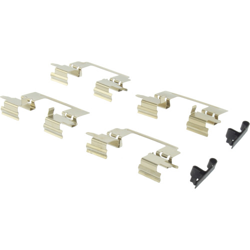 Posi Quiet Ceramic Brake Pads with Shims and Hardware for 2015-2020 Chevrolet/GMC (Colorado, Canyon) 105.18060