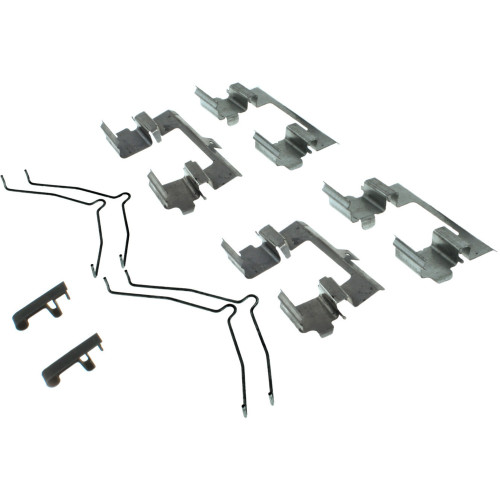 Posi Quiet Ceramic Brake Pads with Shims and Hardware for 2009-2018 Nissan (Maxima, Sentra, Juke) 105.13740