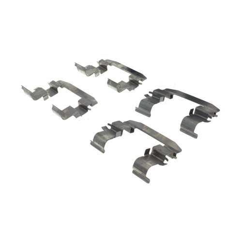 Posi Quiet Ceramic Brake Pads with Shims and Hardware for 2007-2012 Hyundai (Veracruz) 105.13010
