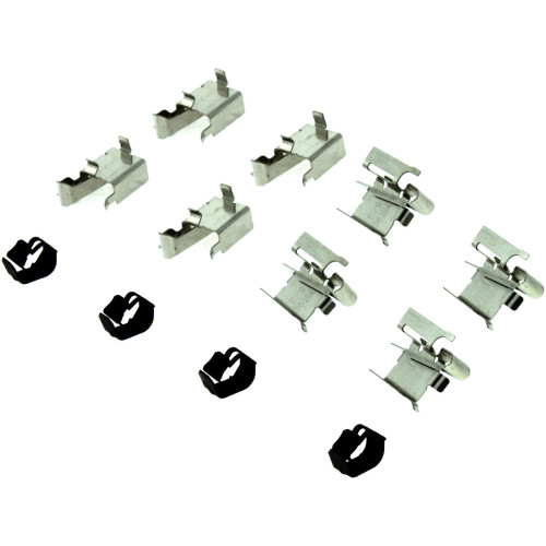 Posi Quiet Ceramic Brake Pads with Shims and Hardware for 2014-2021 Mazda (6) 105.17110