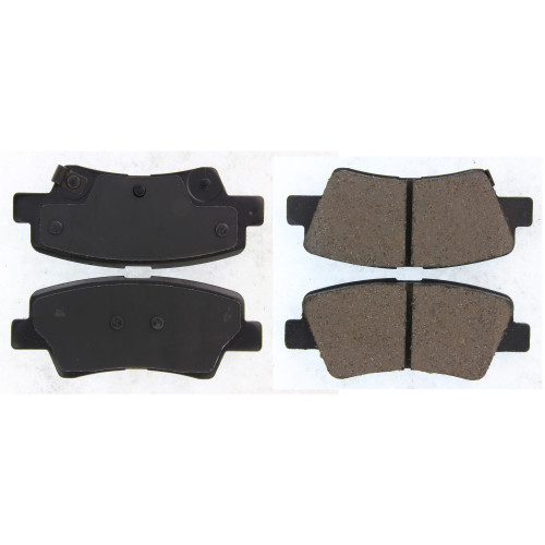 Posi Quiet Ceramic Brake Pads with Shims and Hardware for 2014-2024 Kia/Hyundai (Cadenza, Forte, Forte Koup, Rondo) 105.18130