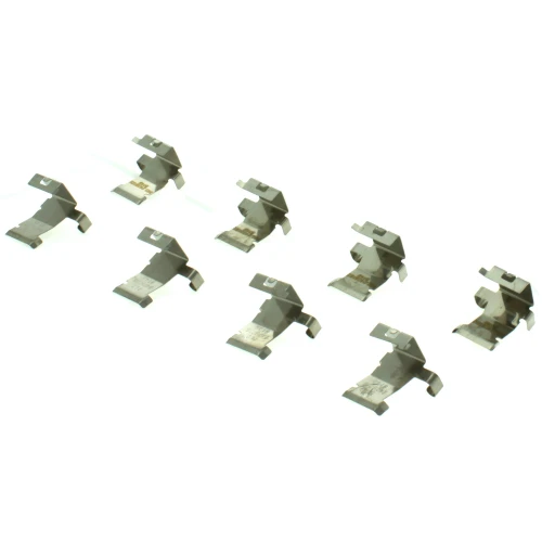 Posi Quiet Ceramic Brake Pads with Shims and Hardware for 2012-2023 Nissan/Chevrolet/GMC (NV1500, NV2500, NV3500, Silverado 2500 HD)