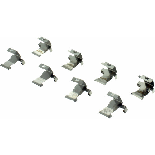 Posi Quiet Ceramic Brake Pads with Shims and Hardware for 2012-2021 Nissan (NV1500, NV2500, NV3500, TITAN XD) 105.15651