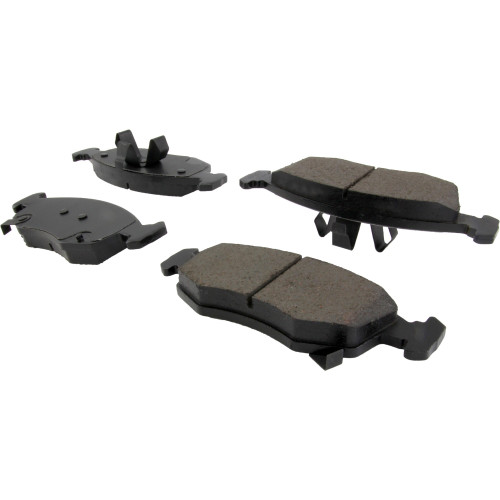 Posi Quiet Ceramic Brake Pads with Shims and Hardware for 2011-2018 Fiat/Ram (500, 700) 105.15680