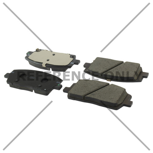 Posi Quiet Ceramic Brake Pads with Shims for 2020-2025 Hyundai/Kia (Palisade, Telluride, Santa Fe) 105.22150