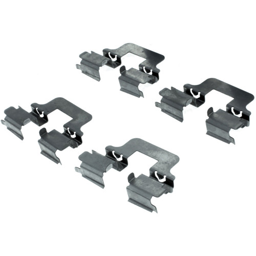 Posi Quiet Ceramic Brake Pads with Shims and Hardware for 2007-2019 Fiat/Ram (Panda, 500, 700) 105.15690