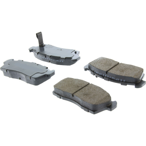 Posi Quiet Ceramic Brake Pads with Shims and Hardware for 2012-2016 Mitsubishi (i-MiEV) 105.16580