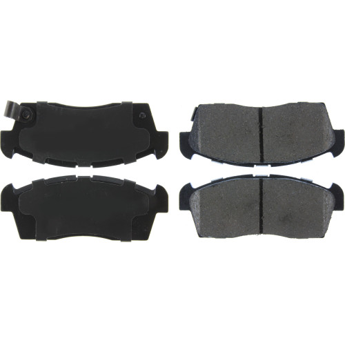 Posi Quiet Ceramic Brake Pads with Shims and Hardware for 2012-2016 Mitsubishi (i-MiEV) 105.16580
