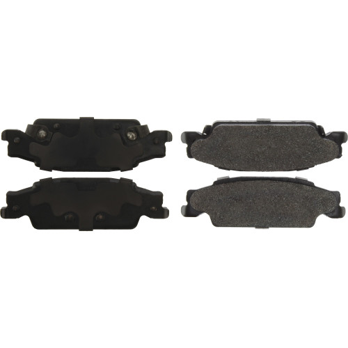 Posi Quiet Extended Wear Brake Pads with Shims and Hardware for 2003-2011 Cadillac/Pontiac (CTS, STS, Grand Prix) 106.09220