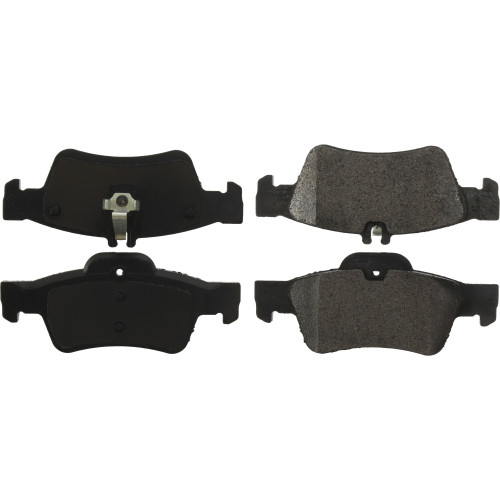 Posi Quiet Extended Wear Brake Pads with Shims and Hardware for 2003-2018 Mercedes-Benz (CL500, E320, E500, S430) 106.09860