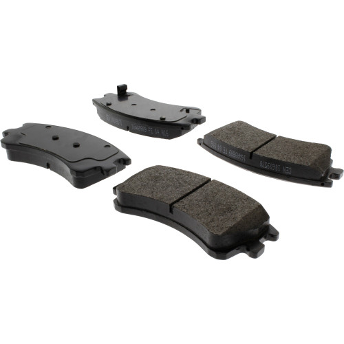 Posi Quiet Extended Wear Brake Pads with Shims and Hardware for 2003-2005 Mazda (6) 106.09570