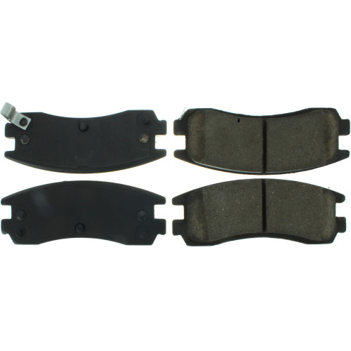 Posi Quiet Extended Wear Brake Pads with Shims and Hardware for 1991-2005 Buick/Cadillac/Chevrolet (LeSabre, Park Avenue, Regal, Riviera)