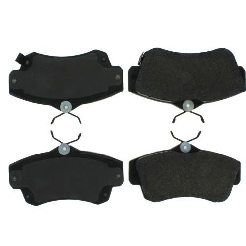 Posi Quiet Extended Wear Brake Pads with Shims and Hardware for 2001-2010 Chrysler (PT Cruiser) 106.08410