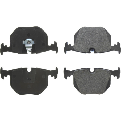 Posi Quiet Extended Wear Brake Pads with Shims and Hardware for 1991-2010 Land Rover/BMW/Bentley (Range Rover, 330Ci, 330i, 330xi) 106.06830