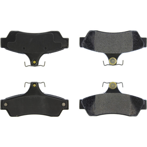 Posi Quiet Extended Wear Brake Pads with Shims for 2004 Pontiac (GTO) 106.10480