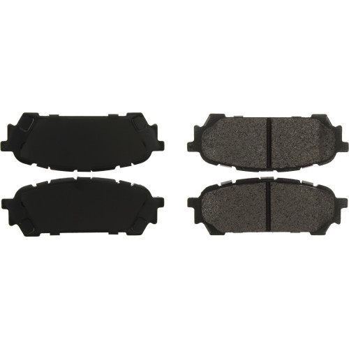 Posi Quiet Extended Wear Brake Pads with Shims and Hardware for 2003-2008 Subaru/Saab (Impreza, Forester, 9-2X) 106.10040