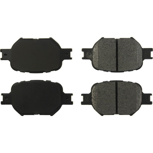 Posi Quiet Extended Wear Brake Pads with Shims and Hardware for 2000-2010 Toyota/Scion (Celica, tC) 106.08170