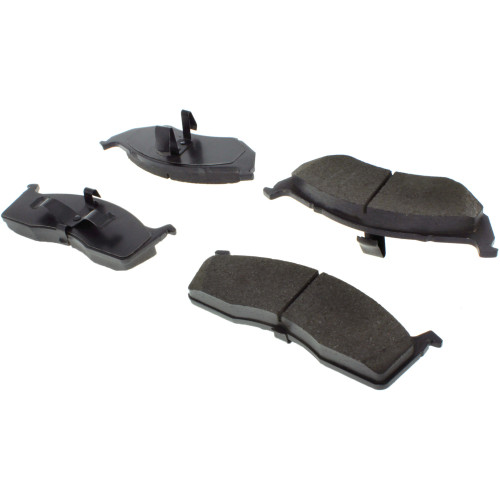 Posi Quiet Extended Wear Brake Pads with Shims and Hardware for 1993-2002 Chrysler/Dodge/Eagle (Concorde, Grand Voyager, LHS, New Yorker)