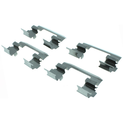 Posi Quiet Extended Wear Brake Pads with Shims and Hardware for 2003-2008 Honda (Pilot) 106.09141