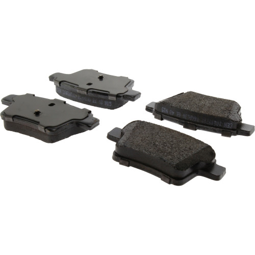 Posi Quiet Extended Wear Brake Pads with Shims and Hardware for 2005-2009 Ford/Mercury/Jaguar (Five Hundred, Freestyle, Montego, X-Type)
