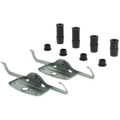 Posi Quiet Extended Wear Brake Pads with Shims and Hardware for 2002-2013 BMW (745i, 745Li, 760Li, 525i) 106.09180